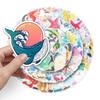 100 Cute Animal Ocean Series Stickers for Laptop, Suitcase, Phone, Car & Guitar
