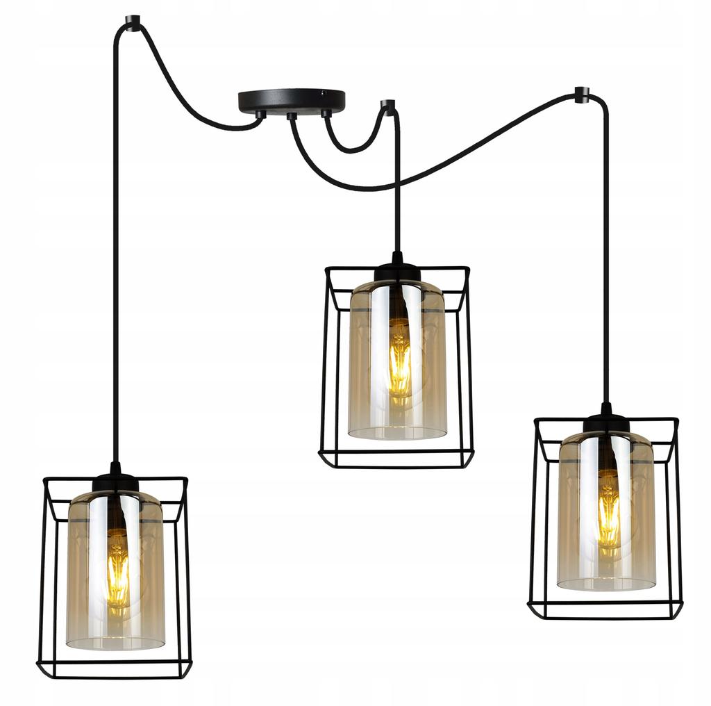 MODERN ELEGANT HANGING LAMP GLASS SHADE