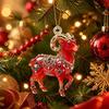 Acrylic Goat Hanging Ornament 2D Flat Animal Hanging Decoration Goat Pendant  Shop Window Display