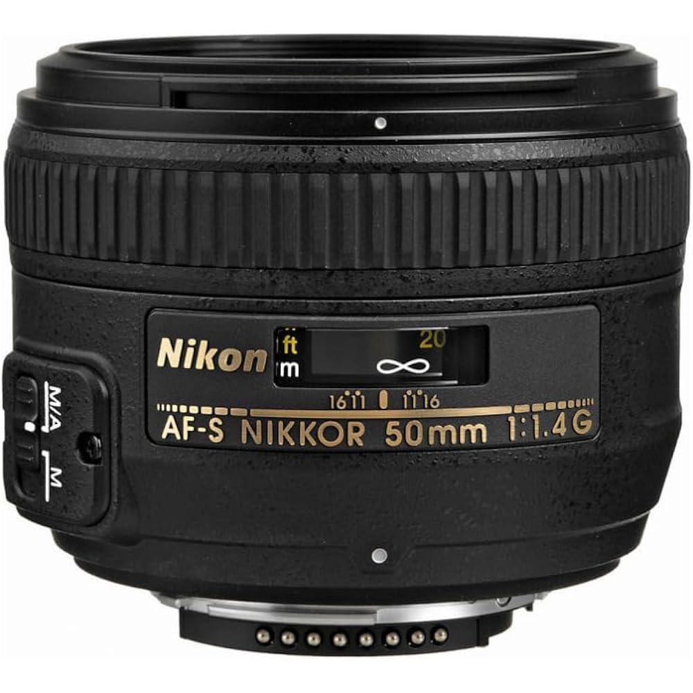 Nikon Single Focus Lens AF-S NIKKOR 50mm f/1.4g Full Size Compatible
