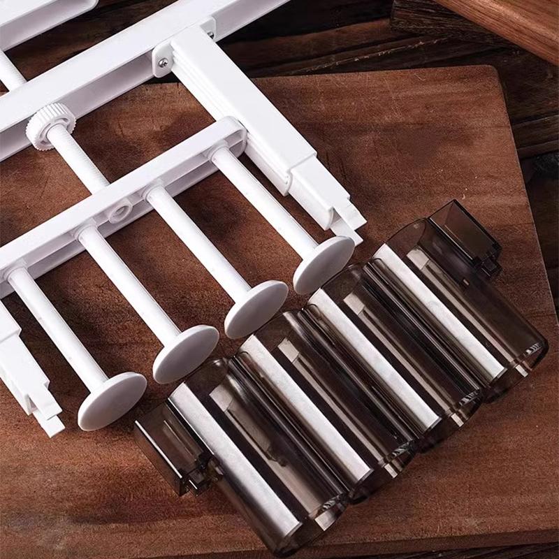 Teigquantitatives Artefakt, handgepresste Füllmaschine, einfach zu bedienender Mondkuchen-Füllungsabscheider für Backliebhaber