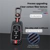 ontto Fit for Ram Key Fob Protector Vehicle Key Case Compatible with Dodge Ram 1500 2500 3500 4500 5500 2019-up,Antiscratched Carbon Texture Car Key