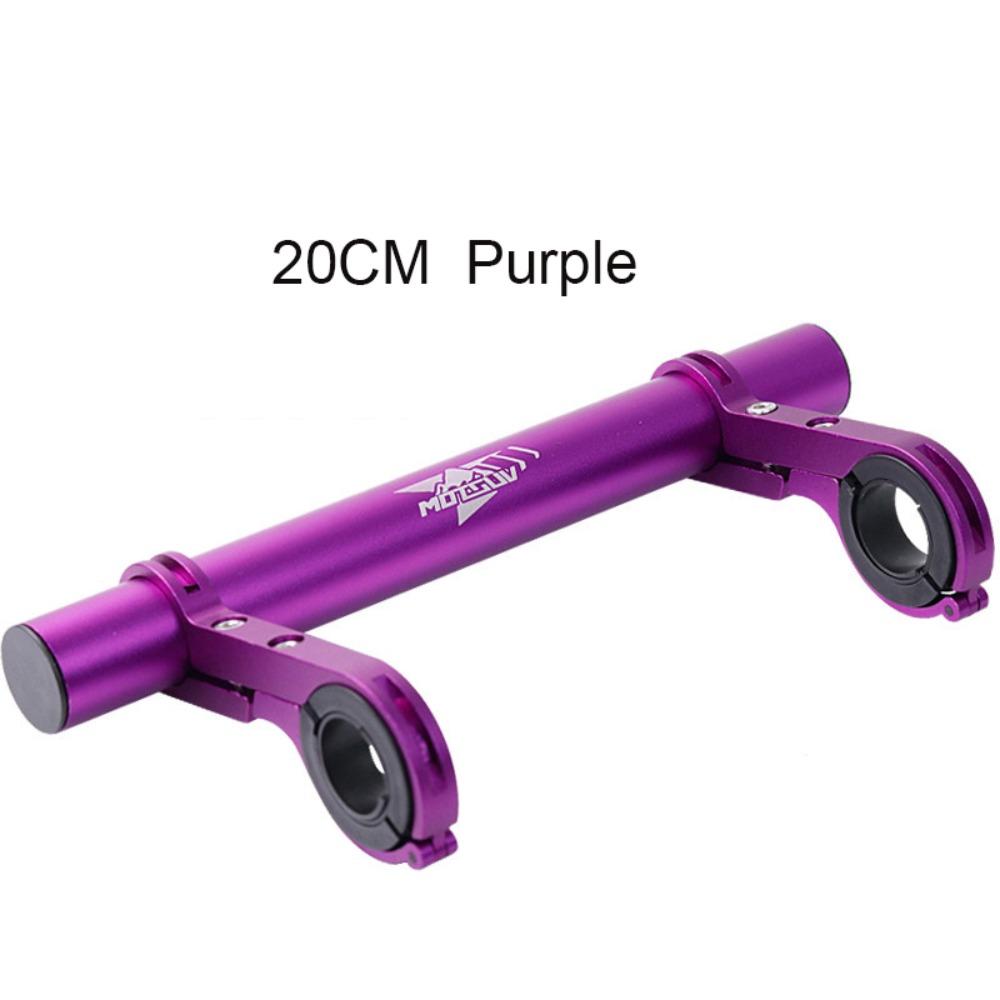 Aluminum Alloy Handlebar Extension Bracket 10/20/30cm Lamp Support Rack  Mountain Road Bike
