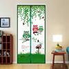 Elegant Owl Pattern 90/100*210cm Anti Mosquito Magnetic Mesh For Insect-free Homes