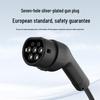 Type 2 European Standard Charging Connector Cable, AC 380V Three-phase/220V Single-phase, 3*6mm²