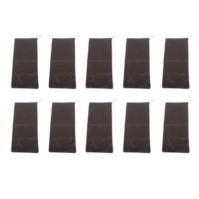 10 Stück Sandlose Sandsäcke mit Kordelzug Hochwasserbarrieren Polyester 25x50cm Dammbeutel für Keller Garage Hochwasserschutz