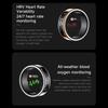 SY01 LED Display Screen Smart Ring Waterproof Connected Ring Oxygen Sleep Monitoring Health Tracker Multi Sport Modes Smart Ring