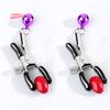 1 Pair Adult Nipple Clamps Metal Milk Clip Breast Clitoris Massage Sex Toy For Couples Novelty Lover Game Female Sex Toys