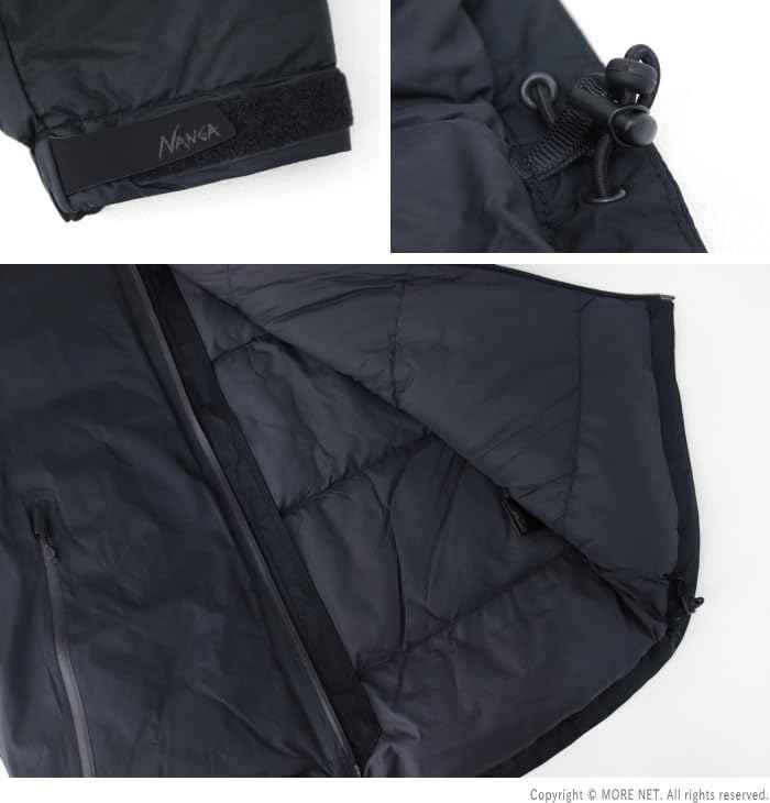 AURORA TEX STOJANOVÝ LÍMEC [Nanga] BUNDA(MUŽI) (JP, Abeceda, XL, M.GRY)