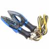 1 Pair Universal Motorcycle Motorbike LED Turn Signal Indicator Light