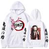 Anime Demon Slayer Kamado Nezuko Print Hooded Men Women Casual Loose Hoodies High Quality Sweatshirt Harajuku Unisex Streetwear