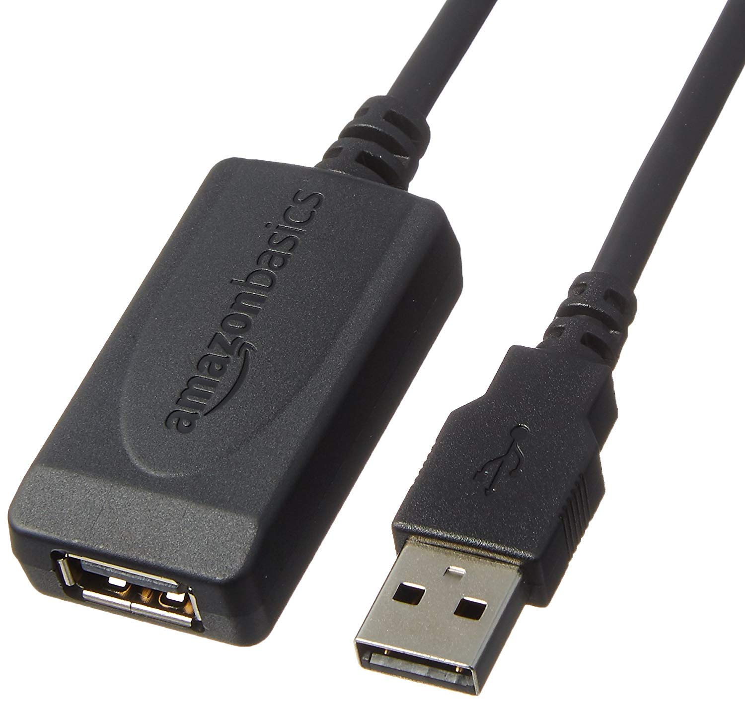 

AmazonBasics USB 2.0 Active Extension Cable, 9.7m (USB Type-A Male to Type-A Female), Black