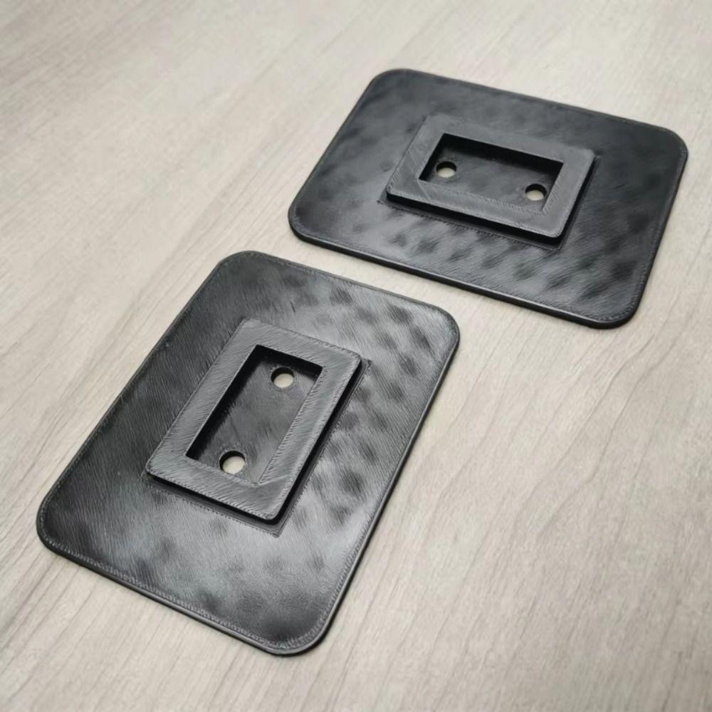 2 Pcs Leveling RV Awning Support Footplates Camping Awning Base Bracket for Omnistor Camping RV