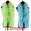 DIY 6 Ply Ostrich Feathers Boa 0.5M/1M/2M/3M Long Feather Shawl Costume Boa Plumes Carnival Clothes Dress Sewing Feather Trim Crafts