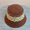 Female Knitting Bucket Hats Harajuku Bucket Hat Fishing Outdoor Panama Hip Hop Cap Men's  for Fisherman Caps Women