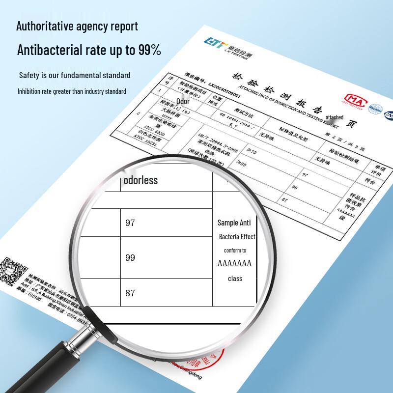 Langsha Men's Pure Cotton Mulberry Silk 7A Antibacterial Boxer Briefs 4-Pack