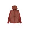Sport Zip-Up Hooded Cotton Jacket Men Outerwear Brick-Red CJ5475-250