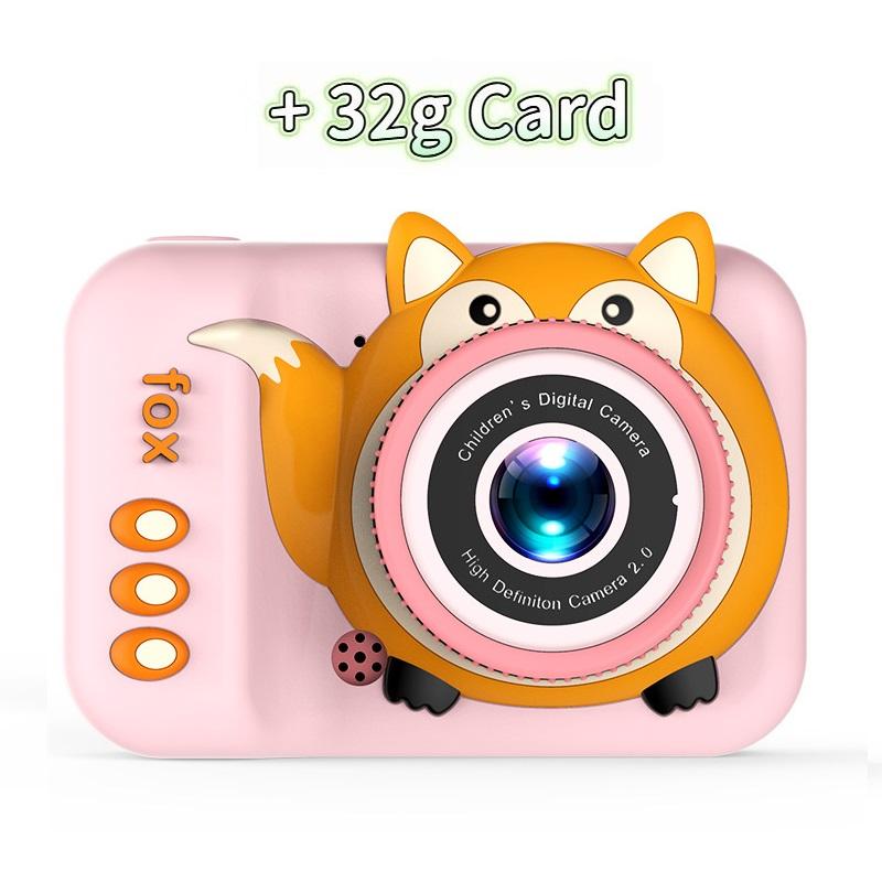 New Instant Children's Print Camera StrapLittle SLR Children's Camera Cartoon HD Dual Camera Digital Camera