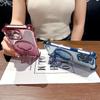 Glitter Luxury Butterfly Bracket Plating Frame Soft Case For Redmi Note 15 14 Pro Plus 4/5G 15C 14C A5 Anti-Drop Protect Cover