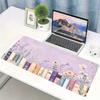 Book Flower Large Extended Gaming Mouse Pad Non Slip Desk Mat Vintage Floral Books Keyboard Mouse Pad For Laptop Desktop Office