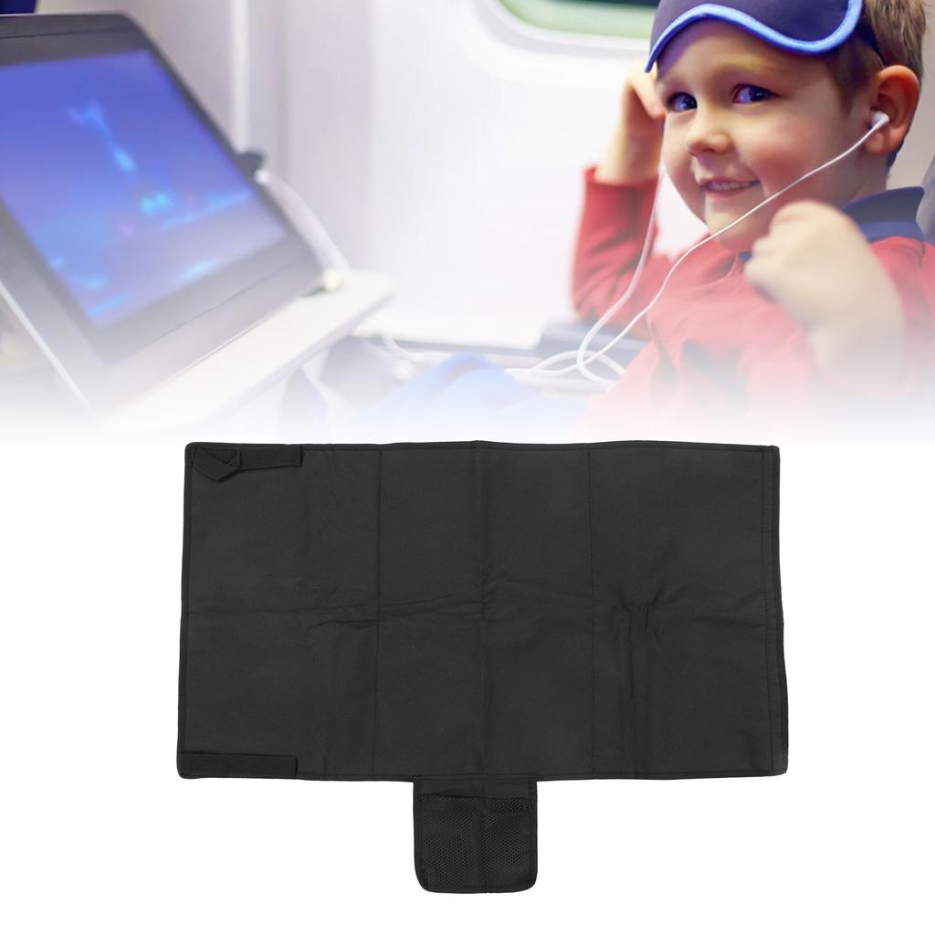 Airplane Footrest for Toddlers Portable Folding sy Installation Nylon Strap Airplane St Extender