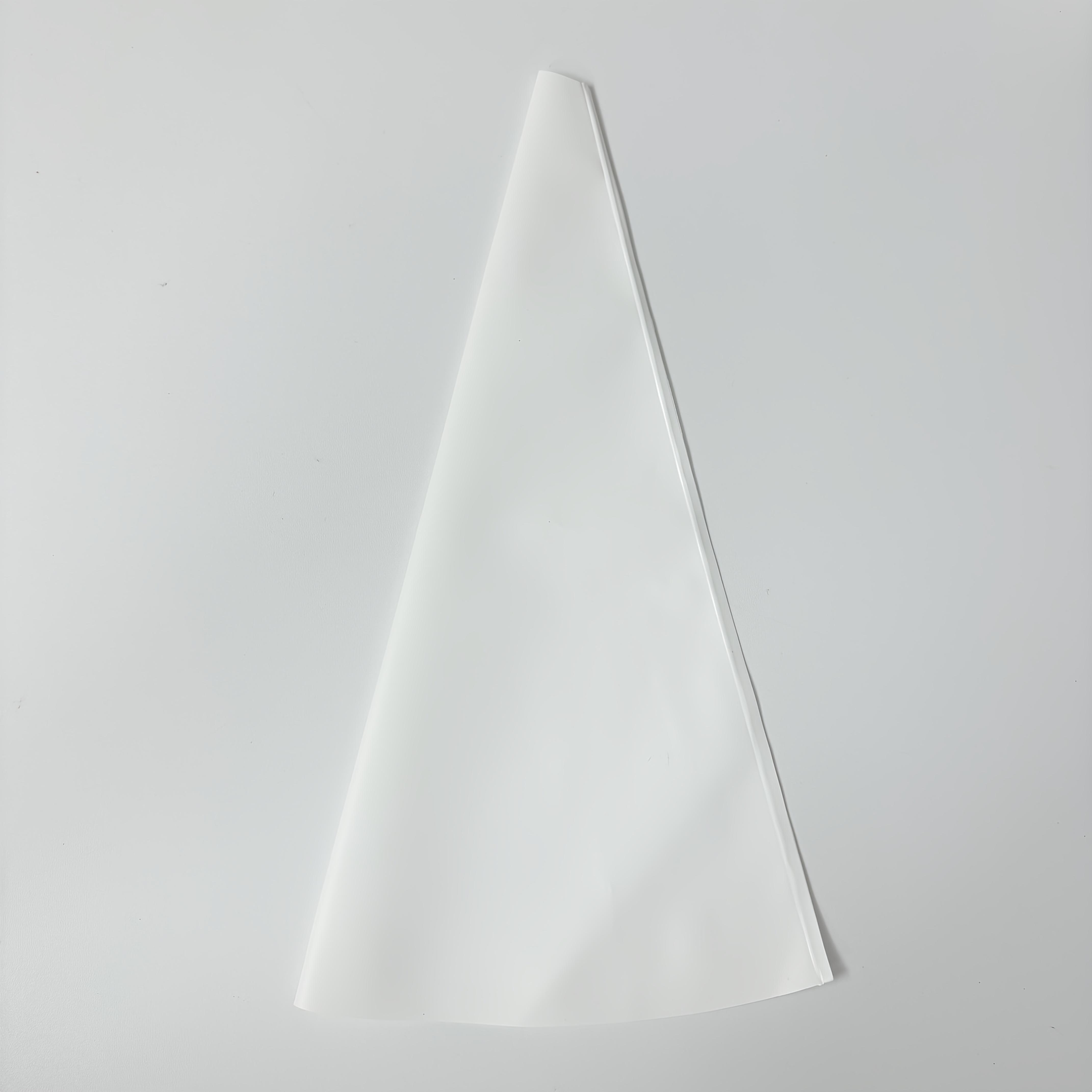 

20pcs Disposable Pastry Bags - Food-Grade Plastic, Thick & Durable, Perfect for Baking, Decorating, and Holiday Celebrations, Baking Essentials 17*16.5cm 20pcs білий