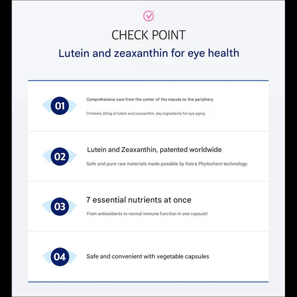 Chong Kun Dang Health Lutein and Zeaxanthin for Eye Health 18~36 PCS