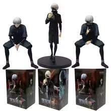 Tokyo Ghoul Kaneki Ken 3 styly Akční figurky 18-20 cm PVC Model Maska Ghoulů Soška Ozdoba Sbírka Hračky Dárky Pro fanoušky anime