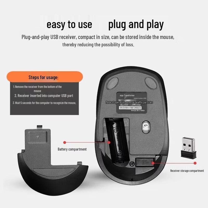 Aigo Q706 Wireless Portable Mouse