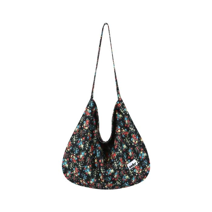 Flower Garden Easy Bag (Black)
