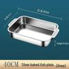 Stainless Steel Multi-Compartment Roasting & Serving Tray