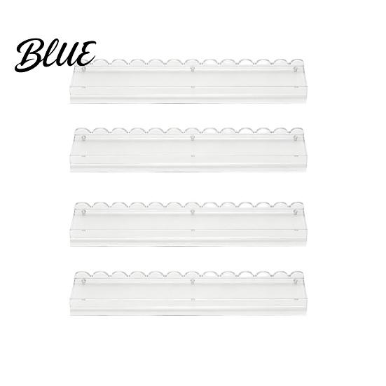 Magnetic Mahjong Pusher 1/4Pcs Rack with Detachable Pusher Scalloped Acrylic Mah Tile Jongg Holder & Set American Accessories Durable
