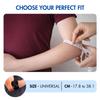 Flamingo Tennis Elbow Support Brace for Elbow Pain Relief | Neoprene Compression Elbow Band for Tendonitis, Sports, Gym & Workout | Adjustable St