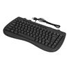 USB Keyboard Durable Plastic 87 Keys KB‑301B Keypads General Ergonomically Computer
