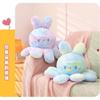 COD Cute Double-Sided Octopus Octopus Rabbit Doll Transformation Flip Plush Toy Octopus Pillow Rag Doll Birthday Gift Cute Super Cute Female