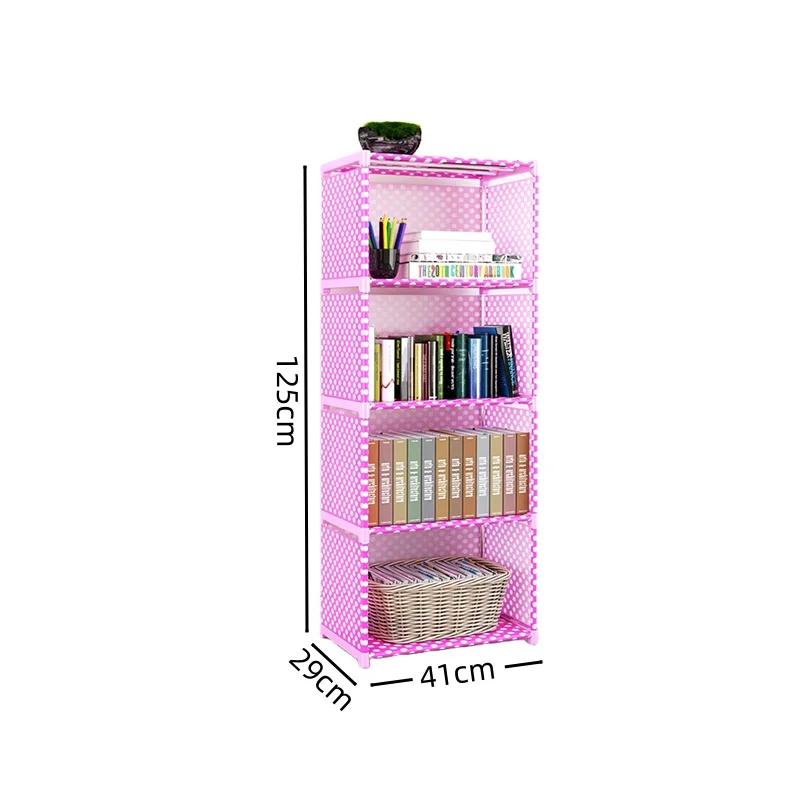 5 slāņu DIY vienkāršs grāmatu plaukts