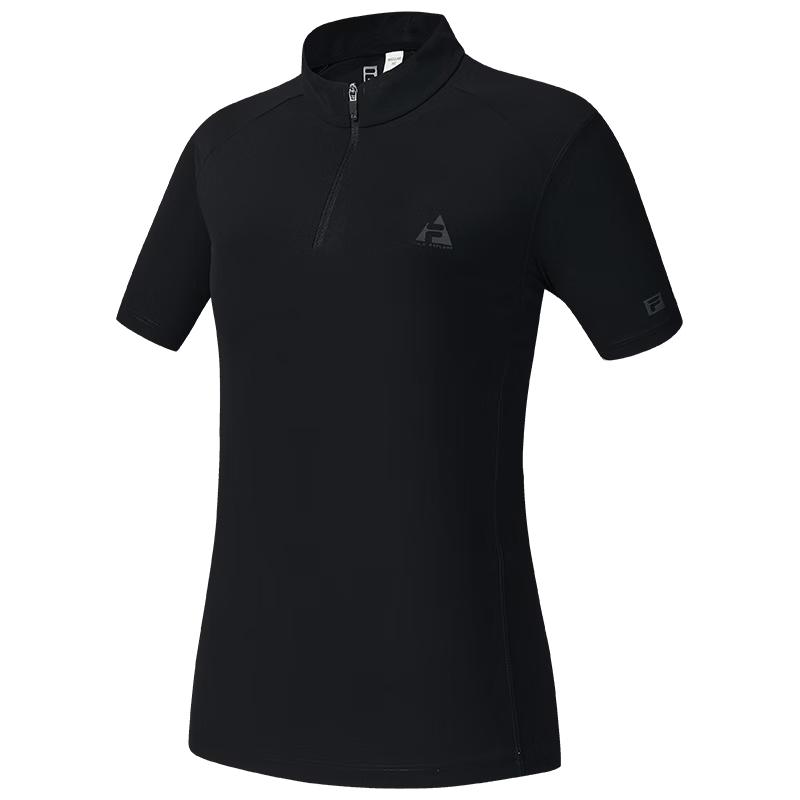 FILA Women s Half-Zip Short Sleeve Sports Top S