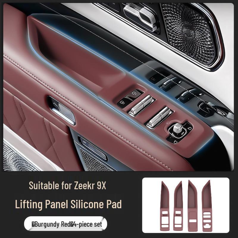 Non-Slip Silicone Pad for Zeekr 9X Window Lift and Car Door Button