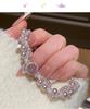 Zircon Pearl Double-Layer Pull-Out Bracelet - Light Luxury Retro Chinese Style Exquisite Jewelry.