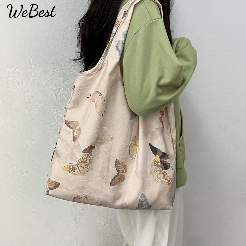 

Light Canvas Bag Ambience Vintage Vest Shopping Bag