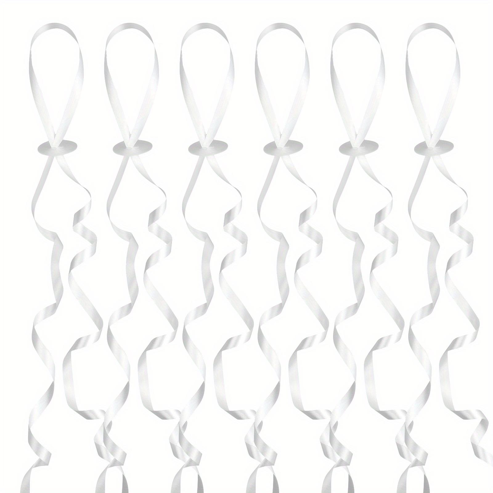 

50 шт. предварительно завязанных зажимов для воздушных шаров, зажимы для гелиевых шаров, Рождество, Хэллоуин, дни рождения, свадьбы, украшения для вечеринок своими руками 50pcs белый