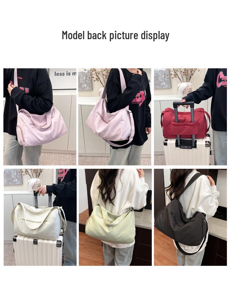 Unisex Sports Yoga Gym Bag: Lightweight, Large-Capacity Crossbody Backpack for Short Trips, Swimming, Fitness, and More.