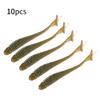 10 DB 5 cm Puha Műanyag Mesterséges Hal Csali Grub Giliszta Csalik Halászfelszerelés Tartozék A