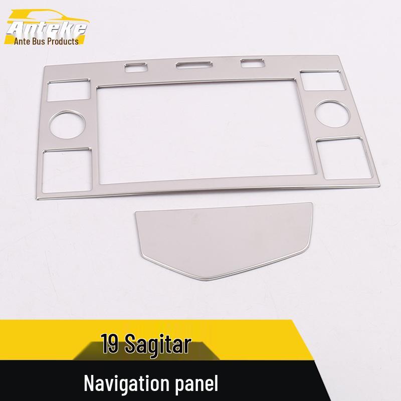 Sagitar Dashboard Navigation Panel Frame for 19 Models - Decorative Console Accessories