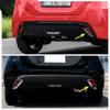 Für Toyota Yaris XP210   -2025 Für Mazda 2 Nebelschlussleuchte Lampenrahmen Abdeckung ABS Chrom Auto Zierleisten Zubehör