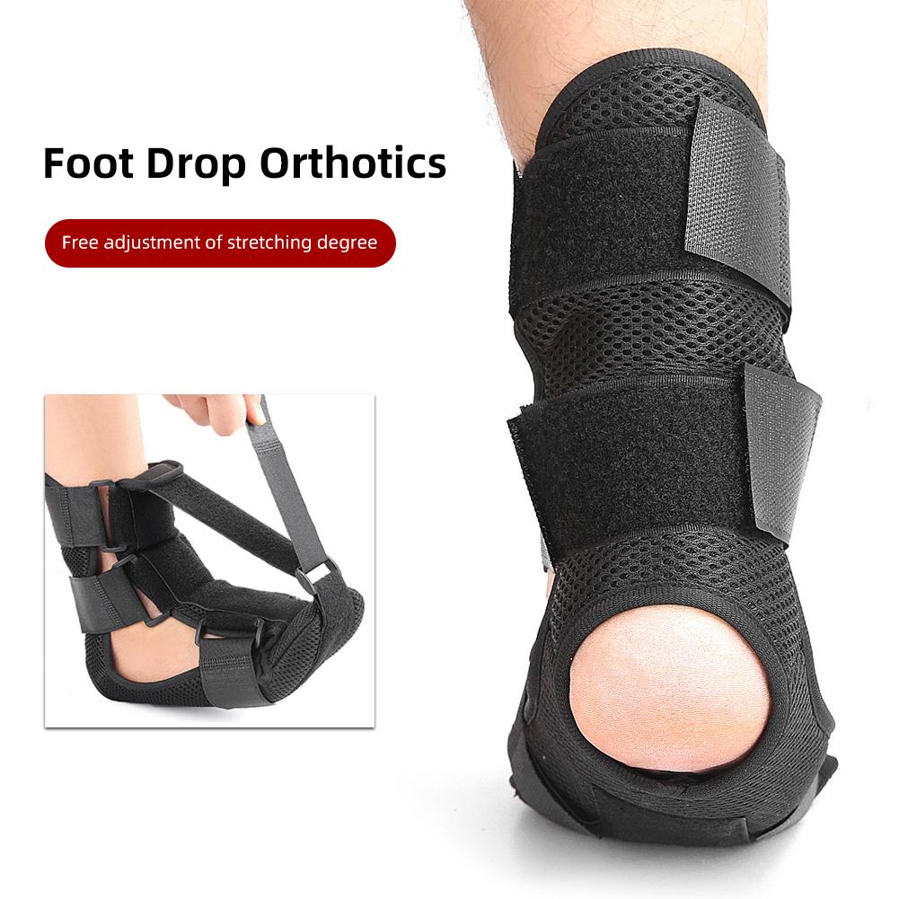 

1Pc Plantar Fasciitis Night Splint Adjustable Sponge Padding Ankle Arch Support Stretch Boot Tendonitis Relief Foot Drop Brace