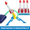 Toy Rocket Launcher For Kids With 3 Foam Rockets And Toy Air Rocket Launcher