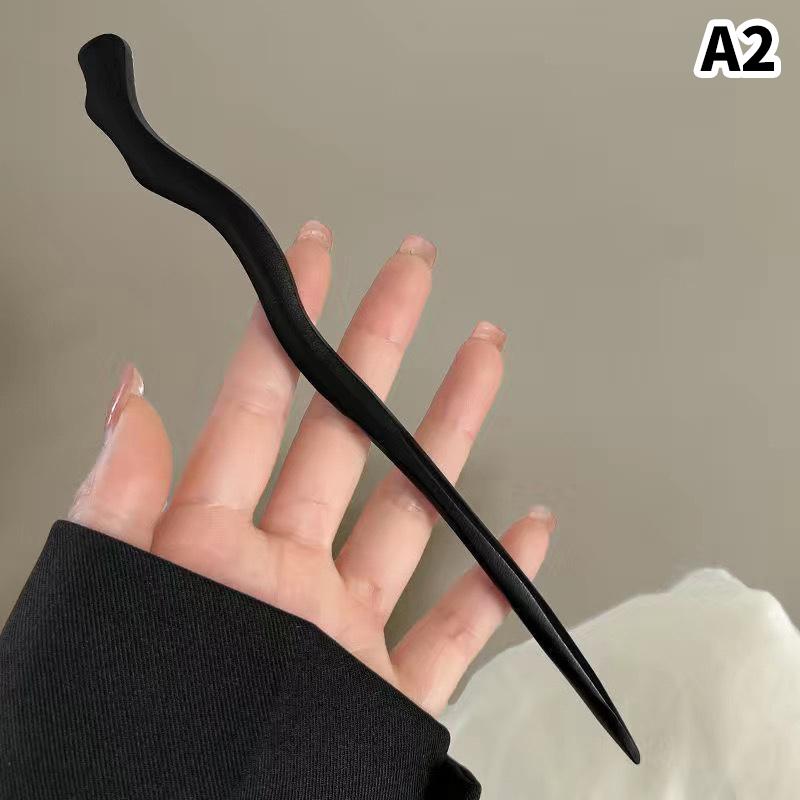 

Винтажный китайский стиль, черные деревянные заколки для волос в виде цветка, ювелирные изделия, палочки для волос для женщин, осенний темперамент, аксессуары для волос, свадебный подарок