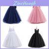 Vestito da Principessa per Bambina in Tessuto Raso e Tulle per Festa di Compleanno e Spettacolo