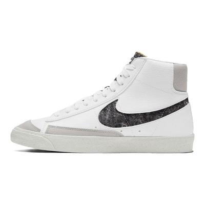 Blazer Mid 77 Vintage Recycled Wool Pack - White Light Smoke Grey Sneakers Skateboard Shoes CW6726-100